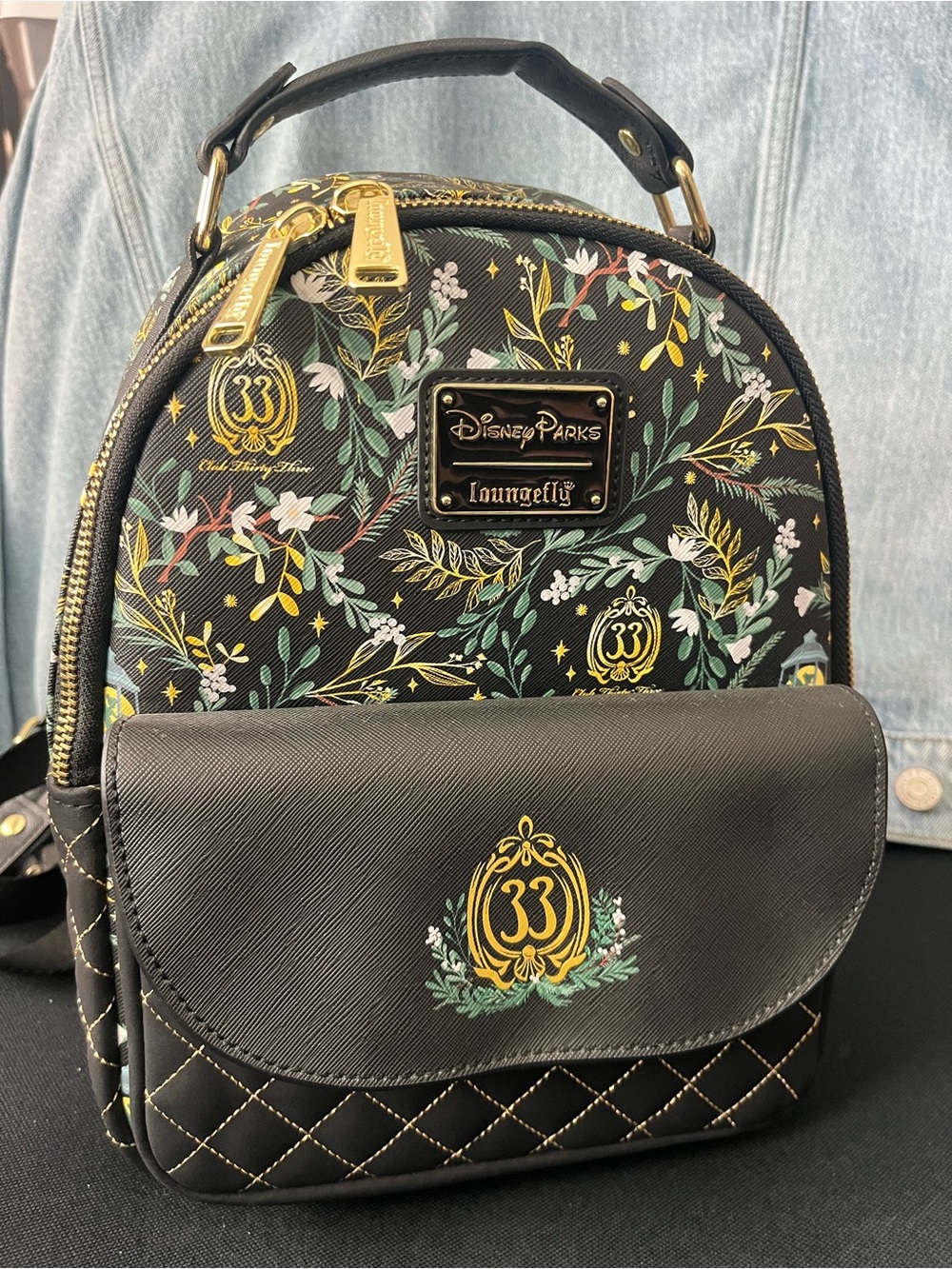 Loungefly Tinkerbell Disney Club 33 Holiday Backpack